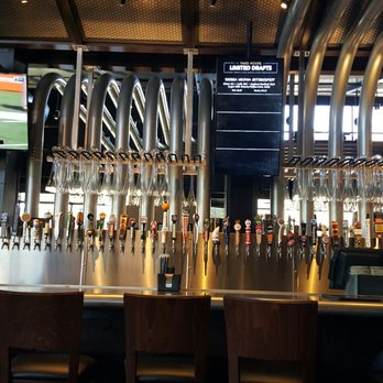 Yard House - Tons of beer on tap (those taps go all the way around the inside of the bar) - Bars Near Me - Westlake, Ohio Yard House - Tons of beer on tap (those taps go all the way around the inside of the bar) - Bars Near Me - Westlake, Ohio