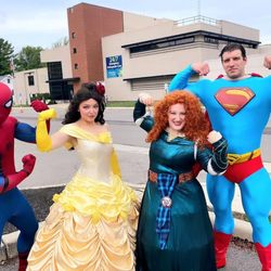 Art Me Party - Superheroes and Princesses