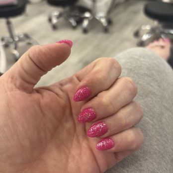 Epic Nail Bar - Corinth - Dip almond shap - Nail Salons Near Me - Corinth, Texas