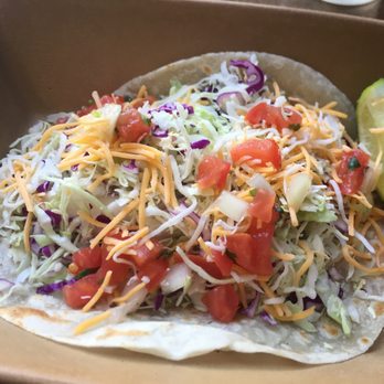 Encinitas Fish Shop - Ahi taco with fish shop seasoning - Seafood Near Me - Encinitas, California Encinitas Fish Shop - Ahi taco with fish shop seasoning - Seafood Near Me - Encinitas, California
