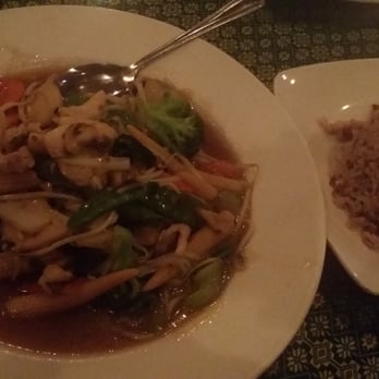 Thai Thani - Mixed vegetables. Chicken. Brown rice. - Thai Near Me - Orlando, Florida
