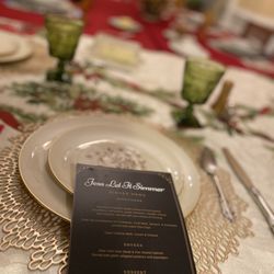 Jess Let It Simmer - Customized Menus-Dinner Party