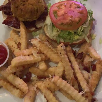 Croc's - Do yah see cheese or bacon on the fries???? I don't. - Mediterranean Near Me - Virginia Beach, Virginia