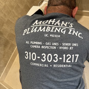 Mohan's Plumbing - Plumbing Near Me - Lawndale, California Mohan's Plumbing - Plumbing Near Me - Lawndale, California