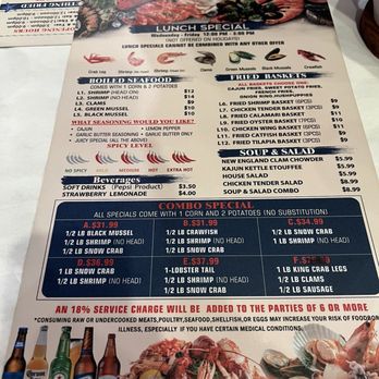 Blue Coast Juicy Seafood - Menu - Seafood Near Me - Tulsa, Oklahoma Blue Coast Juicy Seafood - Menu - Seafood Near Me - Tulsa, Oklahoma