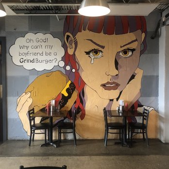 Grind Burger Kitchen - When you walk inside to order - Burgers Near Me - Louisville, Kentucky
