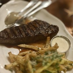 Steak with Duckfat Truffle Fries Steak with Duckfat Truffle Fries