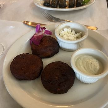 Ottoman Taverna - Potato cakes and dolma - Mediterranean Near Me - Washington, DC, District of Columbia