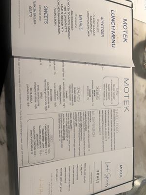 Menu photo 6 Motek Aventura, FL