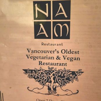 The Naam - Main menu - Vegetarian Near Me - Vancouver, British Columbia The Naam - Main menu - Vegetarian Near Me - Vancouver, British Columbia