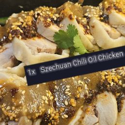 Szechuan Chili Oil Chicken