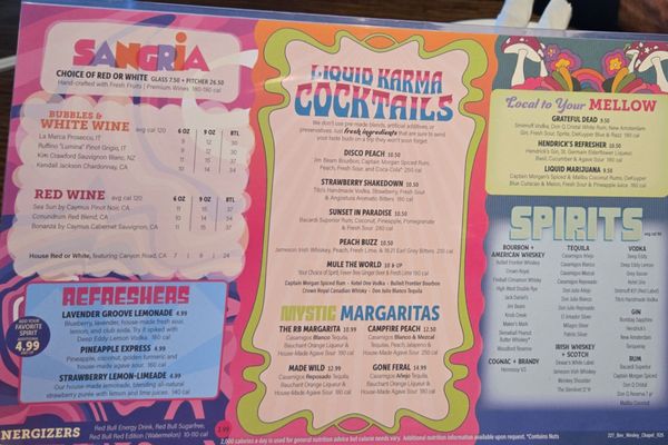 Menu photo 4 Mellow Mushroom Wesley Chapel Lutz, FL