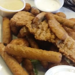 Combo platter appetizer