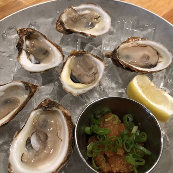 Japonais Bistro - fresh oysters - Japanese Near Me - Edmonton, Alberta