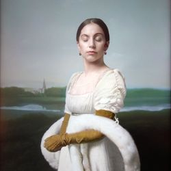 Figge Art Museum - Robert Wilson; Lady Gaga - Mademoiselle Caroline Riviere; 2013; single channel digital video with sound