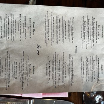 Black Bass Hotel - Menu 2/14/24 - Hotels Near Me - Lumberville, Pennsylvania