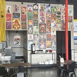 So-Ju Chikn' - Mural of anime.