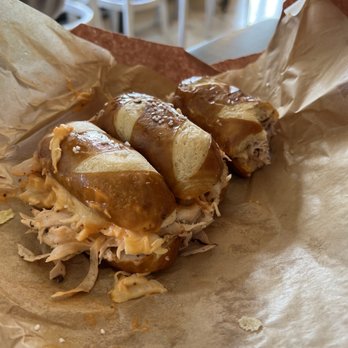 The Paper Bag - Absolutely exceptional! The very fresh pretzel rolls and carefully crafted sandwiches make this a favorite spot for sure. - Sandwiches Near Me - Gainesville, Florida The Paper Bag - Absolutely exceptional! The very fresh pretzel rolls and carefully crafted sandwiches make this a favorite spot for sure. - Sandwiches Near Me - Gainesville, Florida