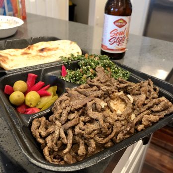 Dvine Mediterranean Experience - Brea - Beef Shawarma Entree - Mediterranean Near Me - Brea, California Dvine Mediterranean Experience - Brea - Beef Shawarma Entree - Mediterranean Near Me - Brea, California
