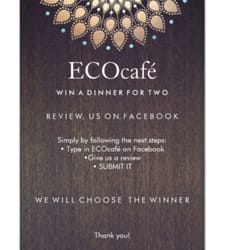 ECO Cafe - Eco contest