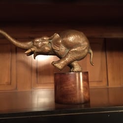 Theodore Alexander Outlet - The Sprinting elephant. It's the first piece my dad ever bought.