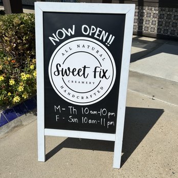 Sweet Fix Creamery - Hours - Desserts Near Me - Bakersfield, California