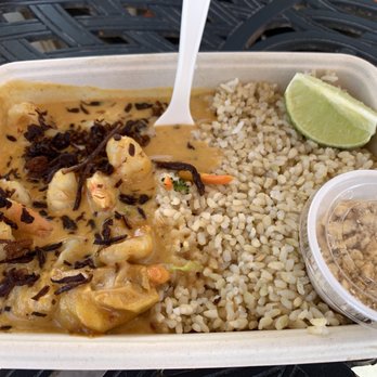 Asian Box - Pruneyard - Chicken Curry - Asian Fusion Near Me - Campbell, California