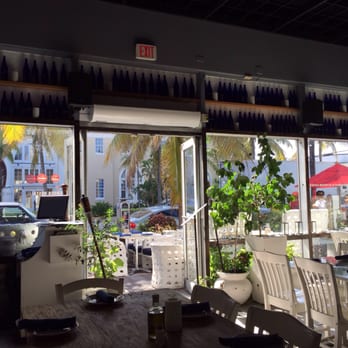 Poseidon - The outdoor lounge area. - Greek Near Me - Miami Beach, Florida
