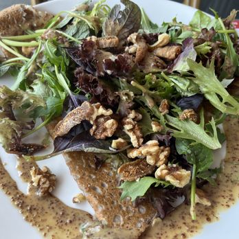 Four Frogs Creperie Circular Quay - Savory Salad Crepe with goat cheese, dried figs and walnuts - Creperies Near Me - Circular Quay, NSW Four Frogs Creperie Circular Quay - Savory Salad Crepe with goat cheese, dried figs and walnuts - Creperies Near Me - Circular Quay, NSW