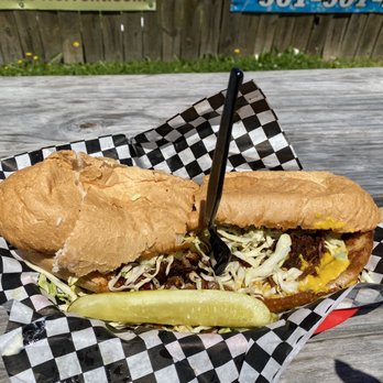 Elwood's Shack - Debris Po-boy!!!!! - Barbeque Near Me - Memphis, Tennessee