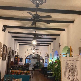 Casa Mission - Inside this beautifully decorated Spanish-style restaurant - Seafood Near Me - Cozumel, ROO