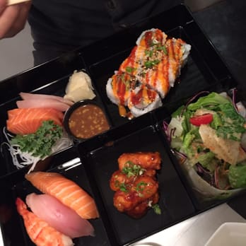 Sushi U - Bento box sooooo good such a good deal - Japanese Near Me - Burnaby, British Columbia