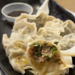 Pork and chive Pork and chive