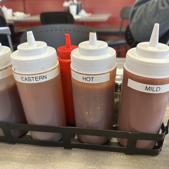 Daddy D’s BBQ - Sauces to put on BBQ. - Barbeque Near Me - Benson, North Carolina