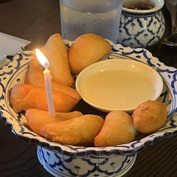 Ban Thai and Sushi Restaurant - Birthday complimentary Thai Donuts - Sushi Bars Near Me - Clearwater, Florida