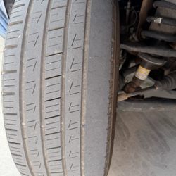 Affordable Rent-A-Car And Sales - You can see where there is extreme wear on the inside. This is caused by misalignment and is super dangerous