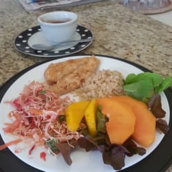 Opção light de almoço
