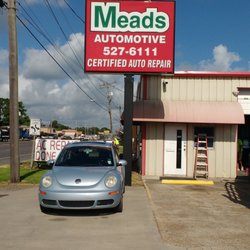 Mead's Garage - Front Sign