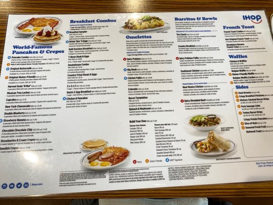 Menu photo 2 IHOP Las Vegas, NV Menu photo 2 IHOP Las Vegas, NV