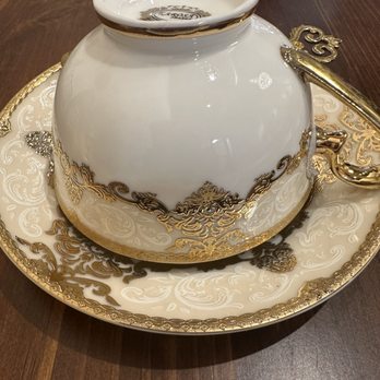 High Tea - Beautiful tea cup - Desserts Near Me - Grand Rapids, Michigan