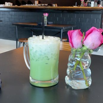 KrungThep Tea Time - Matcha milk tea with a nice view - Tea Rooms Near Me - Winter Park, Florida