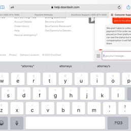 Chat with DoorDash Chat with DoorDash
