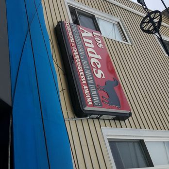 Los Andes Restaurant - Front signage - Latin American Near Me - Providence, Rhode Island