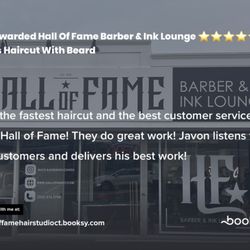 Hall Of Fame Barber & Ink Lounge - Booksy Review