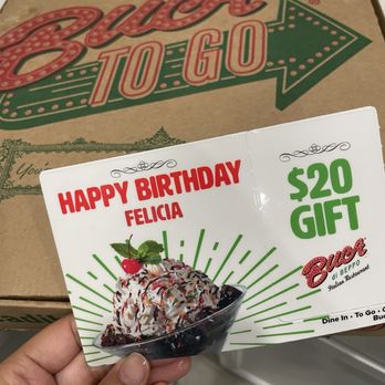 Buca di Beppo Italian Restaurant - Got this in the mail - Italian Near Me - Davie, Florida Buca di Beppo Italian Restaurant - Got this in the mail - Italian Near Me - Davie, Florida