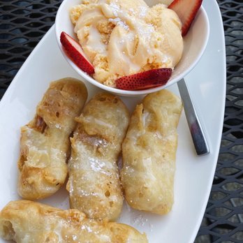 Burma Burma - Fried Banana w/ Vanilla Ice Cream - Burmese Near Me - Dublin, California Burma Burma - Fried Banana w/ Vanilla Ice Cream - Burmese Near Me - Dublin, California