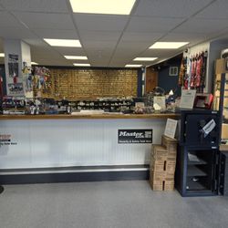 Ave's Lock and Key - This is the view you are greeted with when you enter our shop. We have a large selection of keys and accessories at the counter