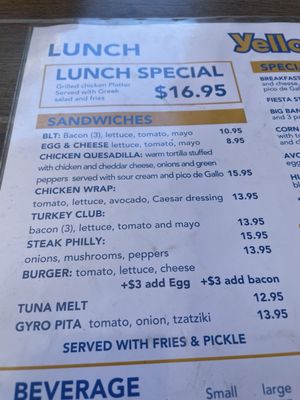 Menu photo 2 Yellow Yolk Pompano Pompano Beach, FL