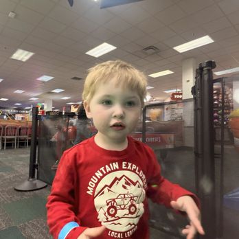 Chuck E. Cheese - Little Guy enjoying the Fun! - Pizza Near Me - Florence, Kentucky