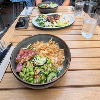LOCAL Public Eatery 8th Avenue - Ahi poke bowl no tofu, chicken Caesar salad, bbq pork bowl - Canadian (New) Near Me - Calgary, Alberta LOCAL Public Eatery 8th Avenue - Ahi poke bowl no tofu, chicken Caesar salad, bbq pork bowl - Canadian (New) Near Me - Calgary, Alberta